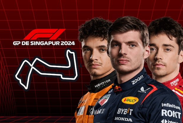 El Circuito Urbano Marina Bay será escenario del GP de Singapur 2024. Consulta el horario, canales TV y streaming online para que no te pierdas nada de lo mejor de la Fórmula 1. | Crédito: Composición Depor
