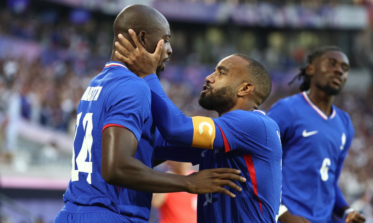Francia se llevó el triunfo ante Argentina por los cuartos de final de los Juegos Olímpicos París 2024. (Foto: AFP)