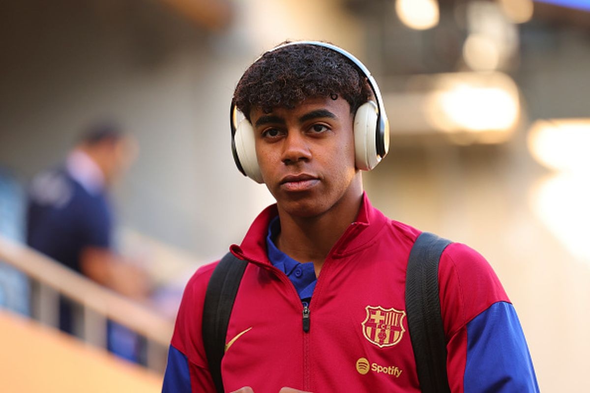 Según el portal Transfermarkt, Lamine Yamal tiene un valor de mercado de 75 millones de euros. (Foto: Getty Images)