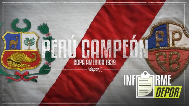 El escudo con el que la Selección Peruana salió campeona de la Copa América 1939