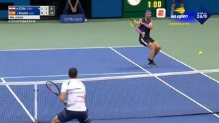 ¡Una izquierda potente! El puntazo de Rafael Nadal ante Marin Cilic en el US Open 2019 [VIDEO]