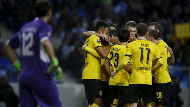 Borussia Dortmund le ganó 1-0 a Porto y pasó a octavos de Europa League