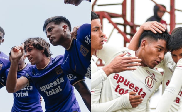 Universitario y Alianza Lima se enfrentarán en semifinales del Torneo de Reservas 2024. (Foto: Composición GEC)