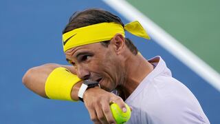Debut y despedida: Rafael Nadal fue eliminado del Masters 1000 de Cincinnati