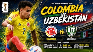 Caracol TV transmitió el partido Colombia 3-1 Uzbekistán por Mundial 2026