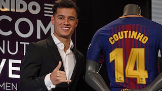 ¿El número juega? Los antecedentes del dorsal '14' de Coutinho en el Barcelona