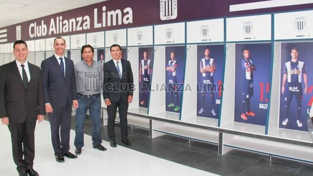 Alianza Lima inauguró  modernos camerinos (FOTOS)