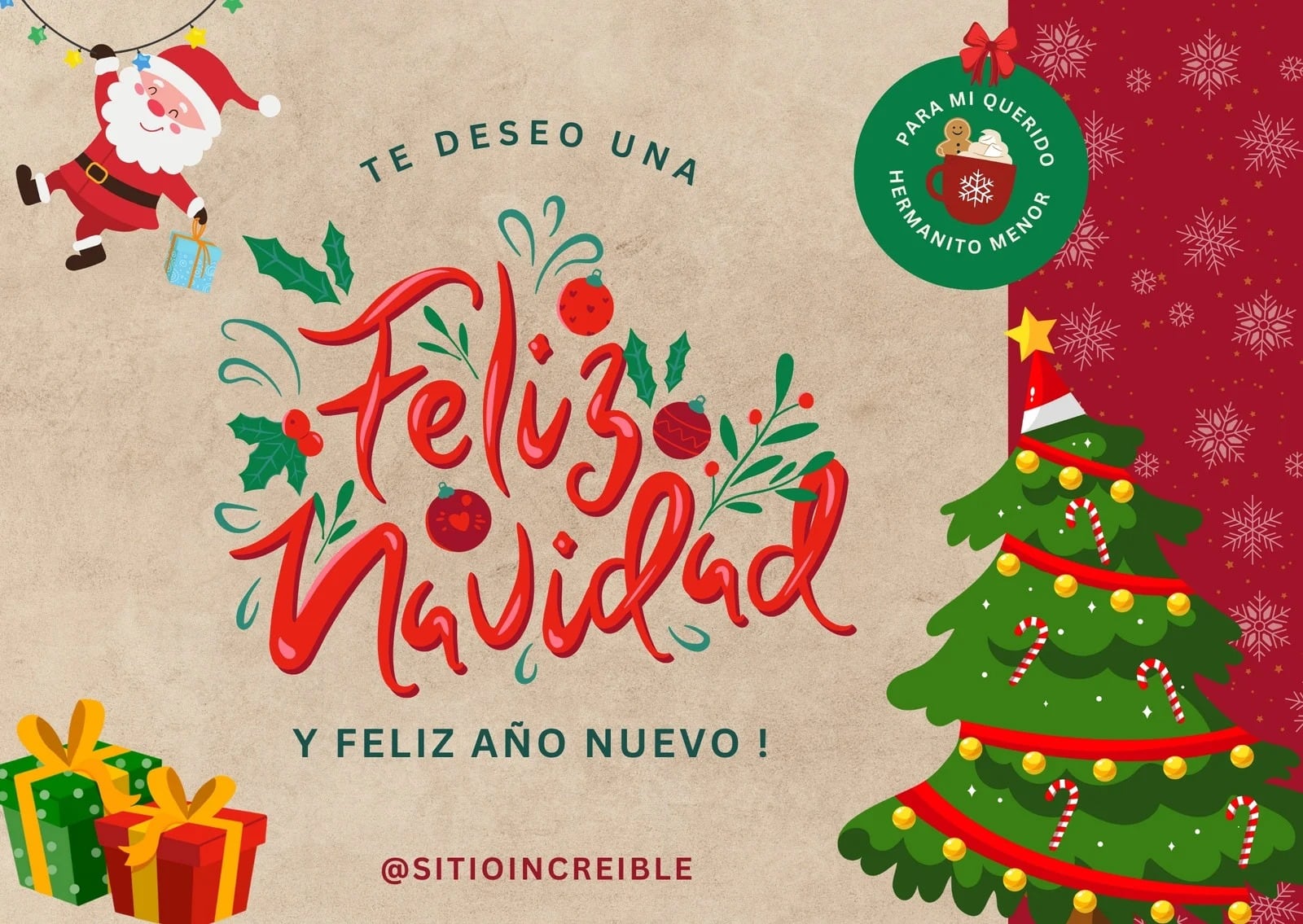 Las mejores postales para dedicar en Navidad este 25 de diciembre. (Foto: Google).