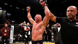UFC 200: Brock Lesnar derrotó a Mark Hunt en su regreso al octágono