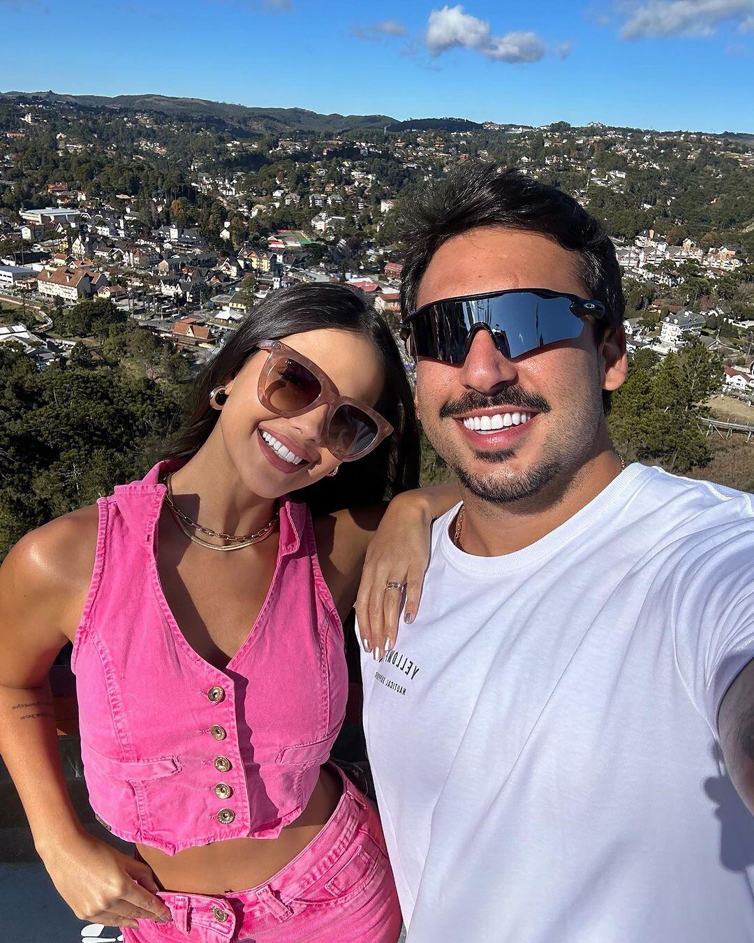 Luana Andrade junto a su novio João Hadad (Foto: Luana Andrade / Instagram)