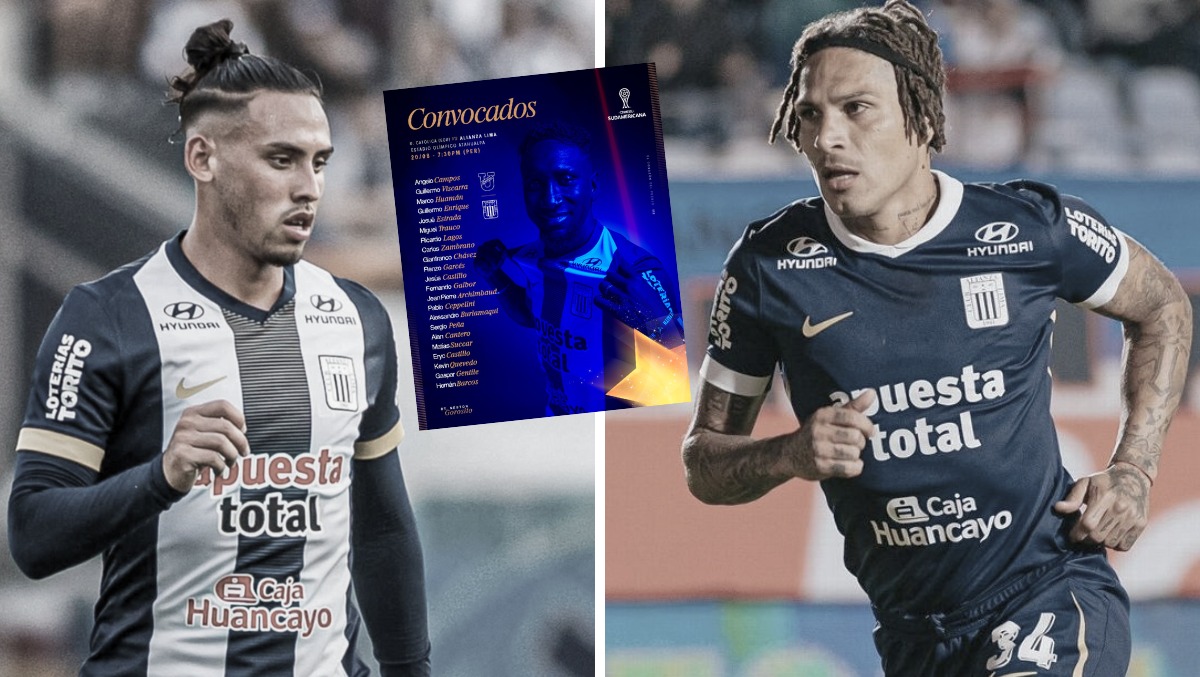 Lista de convocados de Alianza Lima vs. U. Católica de Ecuador | Foto: Alianza Lima