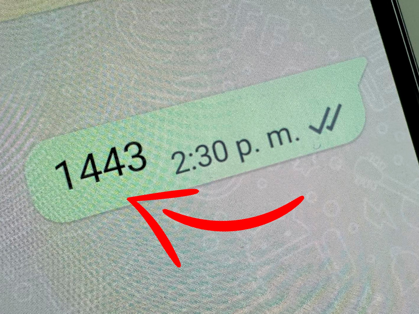 WHATSAPP | Si eres de las personas que recibió por respuesta el número "1443" en WhatsApp, aquí te explicamos qué es. (Foto: Depor - Rommel Yupanqui)