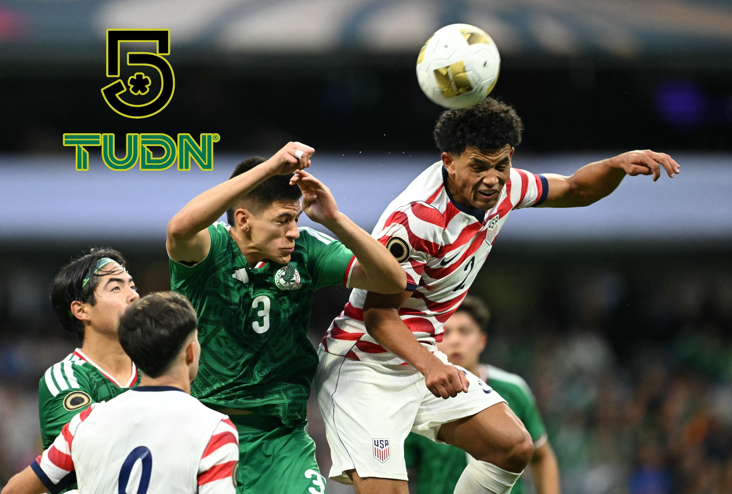 GLENDALE, ARIZONA (ESTADOS UNIDOS), 03/10/2026.- Cobertura oficial de Canal 5 y TUDN EN VIVO GRATIS para ver el partido México vs. Estados Unidos (Team USA) hoy por amistoso internacional en el State Farm Stadium de Glendale, Arizona. FOTO DE YURI CORTEZ PARA AFP