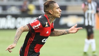 Con gol de Guerrero: Flamengo igualó 2-2 con Atlético Mineiro por el Brasileirao
