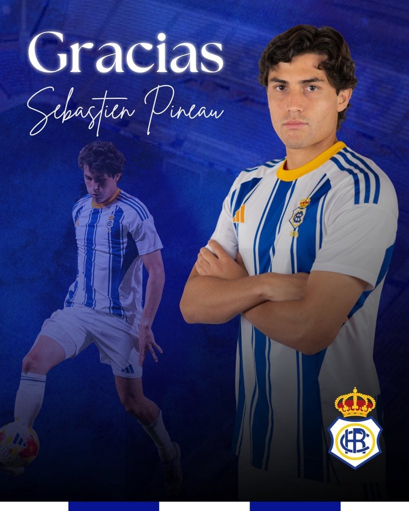 Sebastián Pineau finalizó su vínculo con Recreativo Huelva. (Foto: Recreativo Huelva)