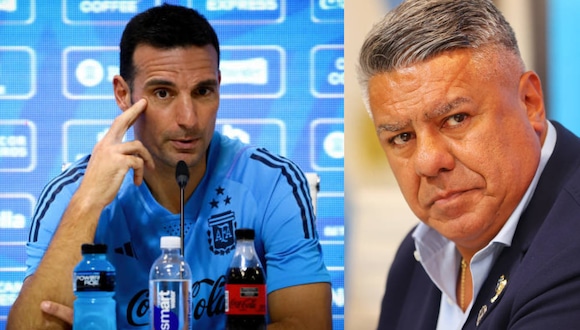 Lionel Scaloni y Claudio Tapia se reunirán para definir continuidad en Selección de Argentina. (Foto: Composición)