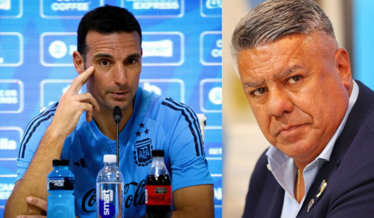 Lionel Scaloni y Claudio Tapia se reunirán para definir continuidad en Selección de Argentina. (Foto: Composición)