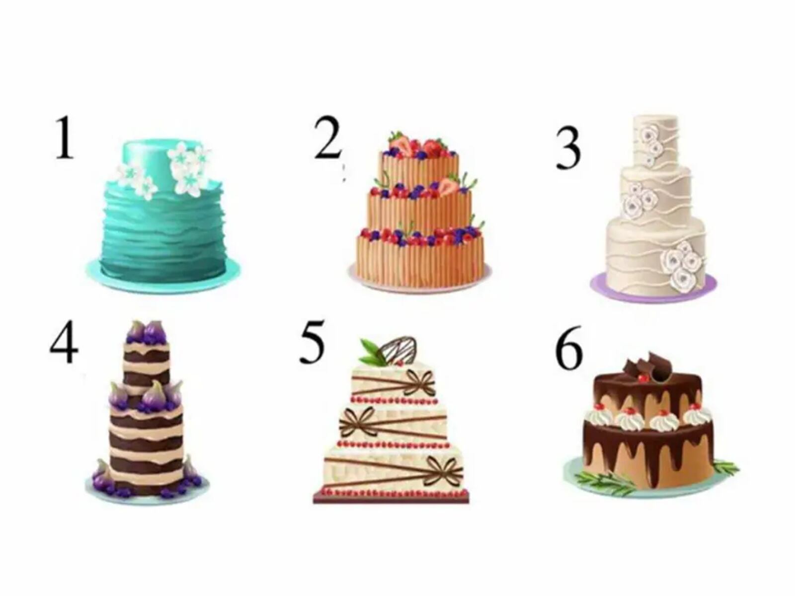 TEST VISUAL | En esta imagen se aprecian varios pasteles. Debes elegir uno. (Foto: namastest.net)