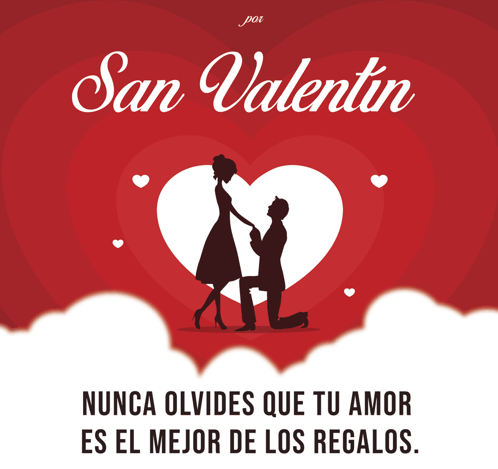 Frases para desear Día del Amor y la Amistad 2023 por Facebook (Foto: Pinterest).