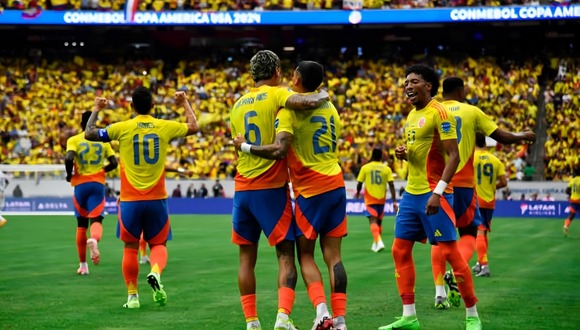 Colombia vs Paraguay por la fecha 1 de la Copa América 2024. (Foto: Getty Images).
