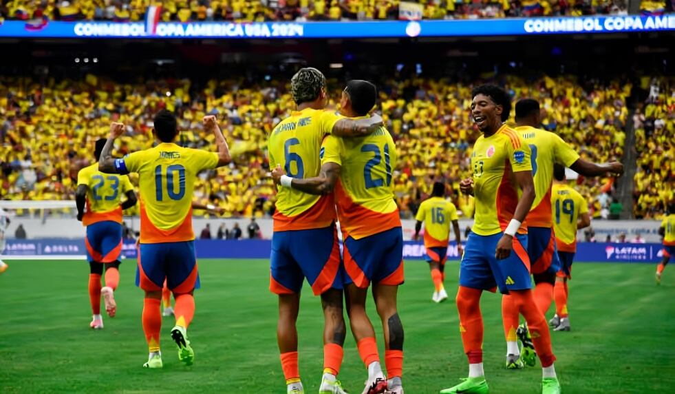 Colombia vs Paraguay por la fecha 1 de la Copa América 2024. (Foto: Getty Images).