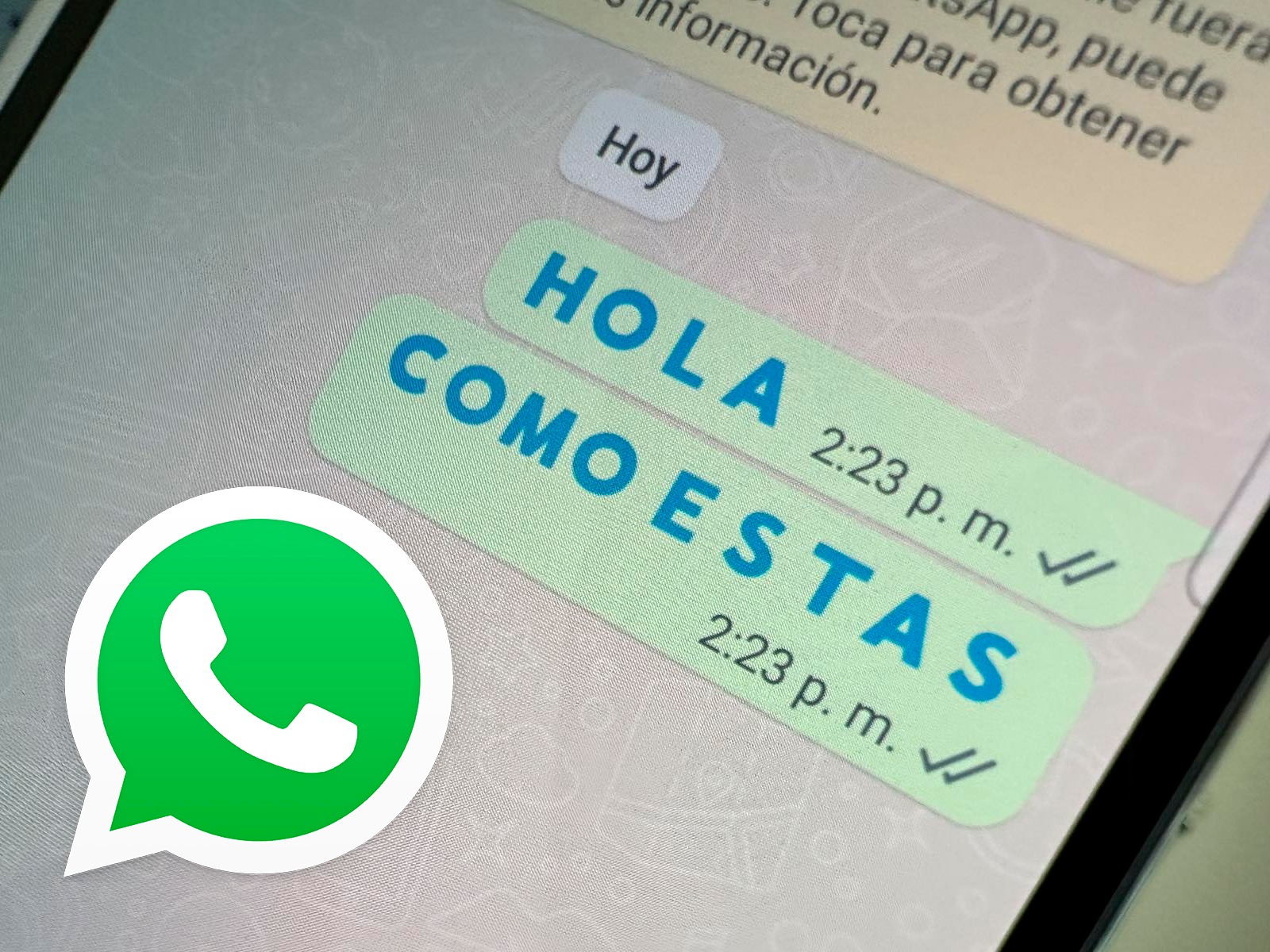 WHATSAPP | Sigue estos sencillos pasos para poder cambiar las letras de WhatsApp a color azul. (Foto: Depor - Rommel Yupanqui)