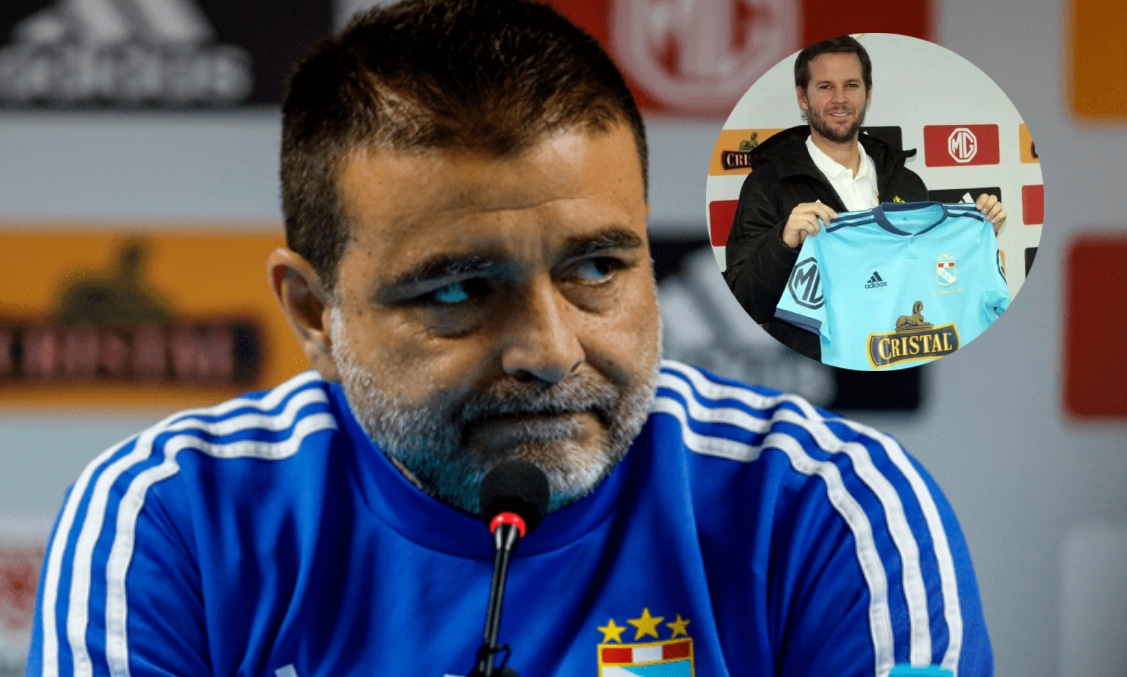 Claudio Vivas incómodo con Manuel Barreto 2025 | Foto: Composición Depor