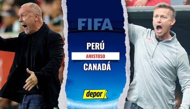 Perú vs. Canadá se enfrentan en amistoso internacional FIFA. (Diseño: Depor)