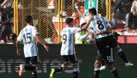Argentina vs. Bolivia se enfrentaron por las Eliminatorias 2026. (Foto: EFE)