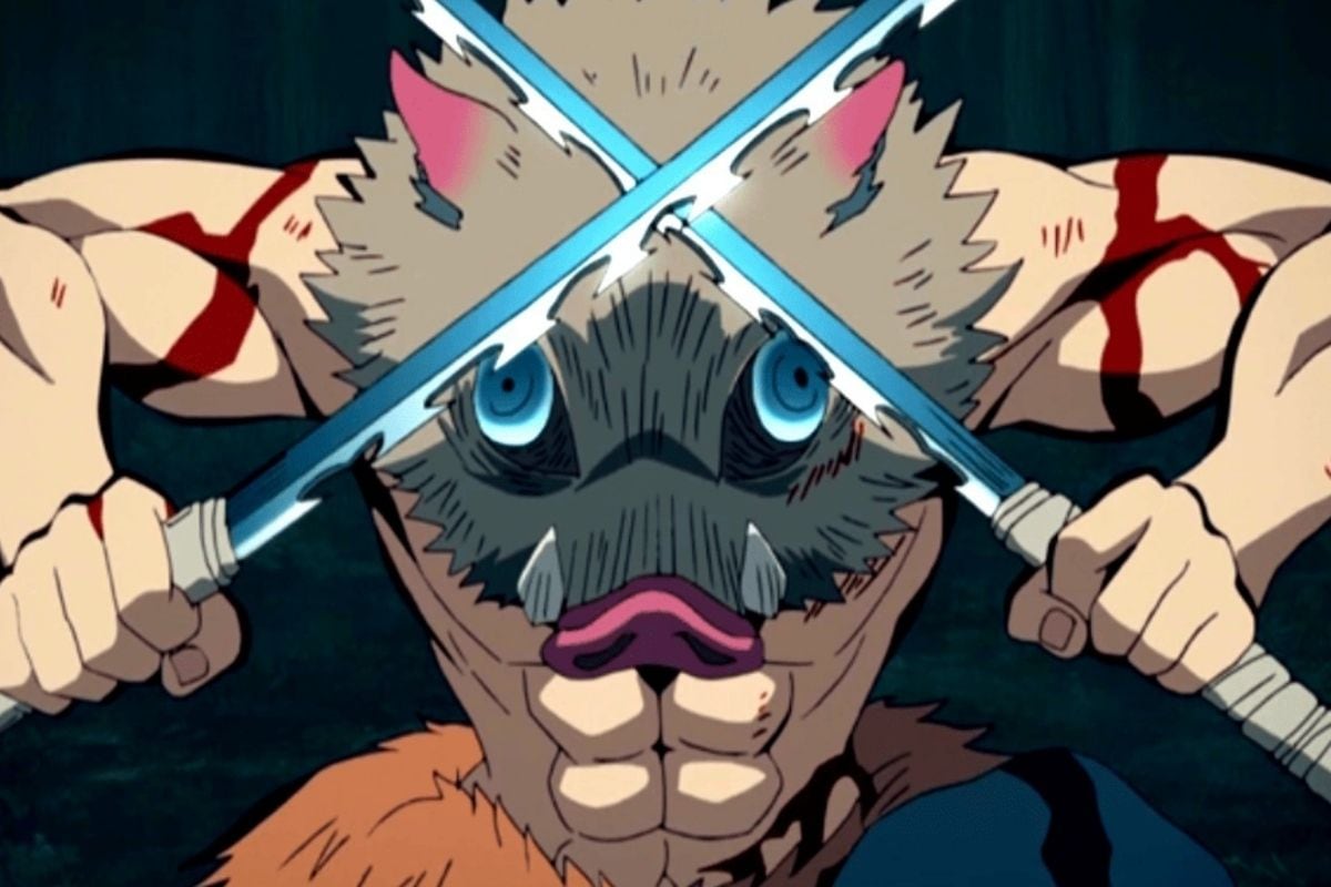 Inosuke es el guerrero de mal genio de "Demon Slayer" (Foto: Ufotable)