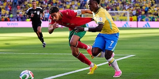 Brasil vs. Marruecos. (Foto: Getty Images)