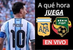 ¿A qué hora juega Lionel Messi en el Argentina vs. Benín por amistoso FIFA 2026?