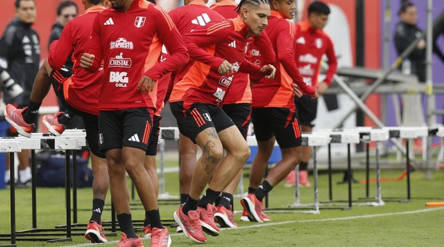 Selección Peruana sumó un nuevo día de entrenamiento en la Videna. (Fotos: Violeta Ayasta/GEC)