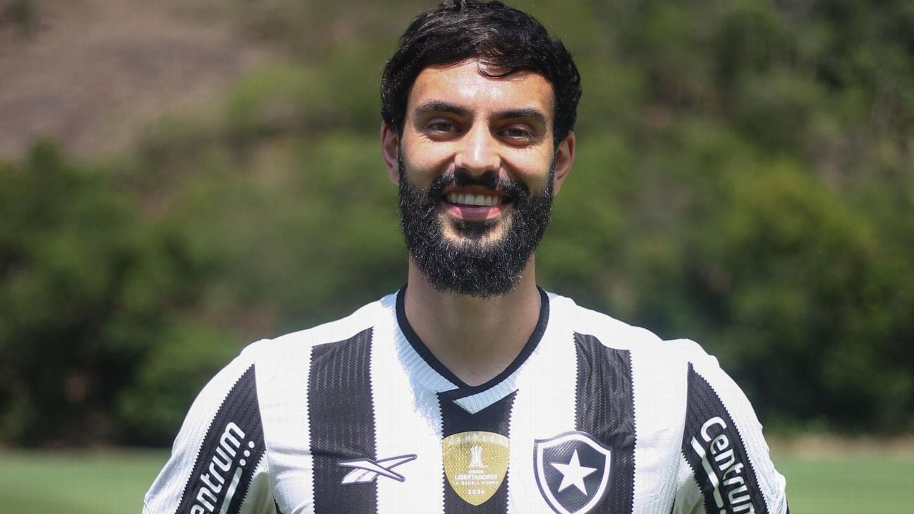 Gonzalo Mastriani jugó a préstamo en Botafogo en 2025. (Foto: Botafogo)