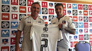 Nueva etapa: Gabriel Costa fue presentado en Colo Colo con insólita dorsal