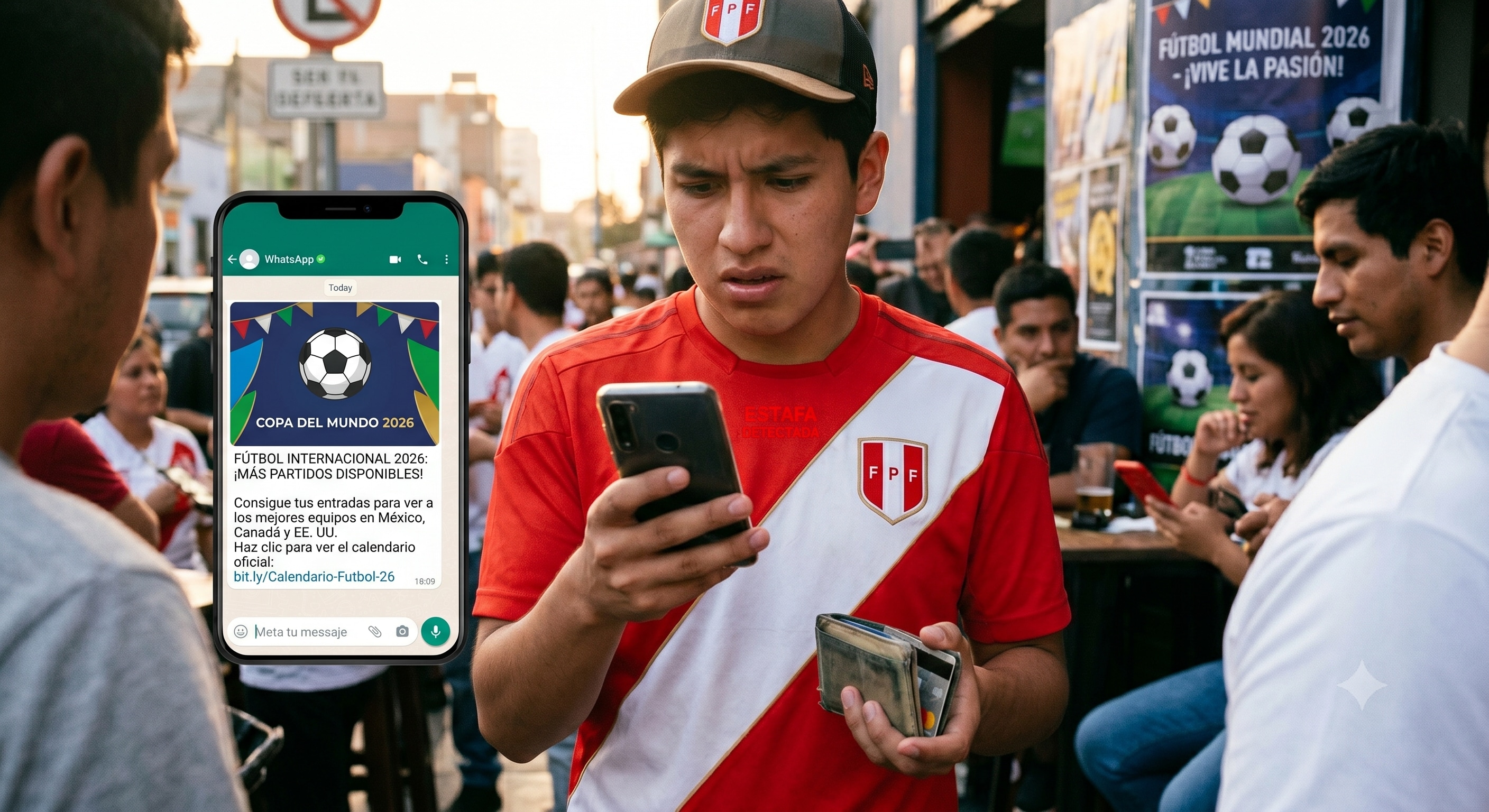 Claves para evitar estafas digitales durante la temporada mundialista