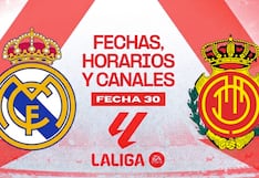 Real Madrid vs. Mallorca: fecha, horarios y canales de TV por LaLiga
