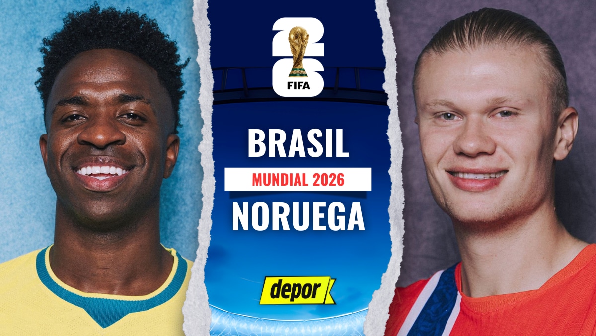 Brasil vs. Noruega se enfrentan por los octavos de final del Mundial 2026. (Diseño: Depor)
