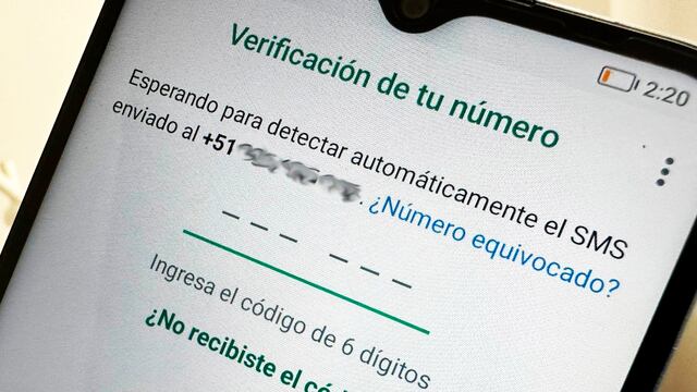 WhatsApp: qué debo hacer si recibo un código de seis dígitos