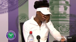 Se quebró: Venus Williams rompió en llanto en conferencia de prensa tras debut en Wimbledon [VIDEO]