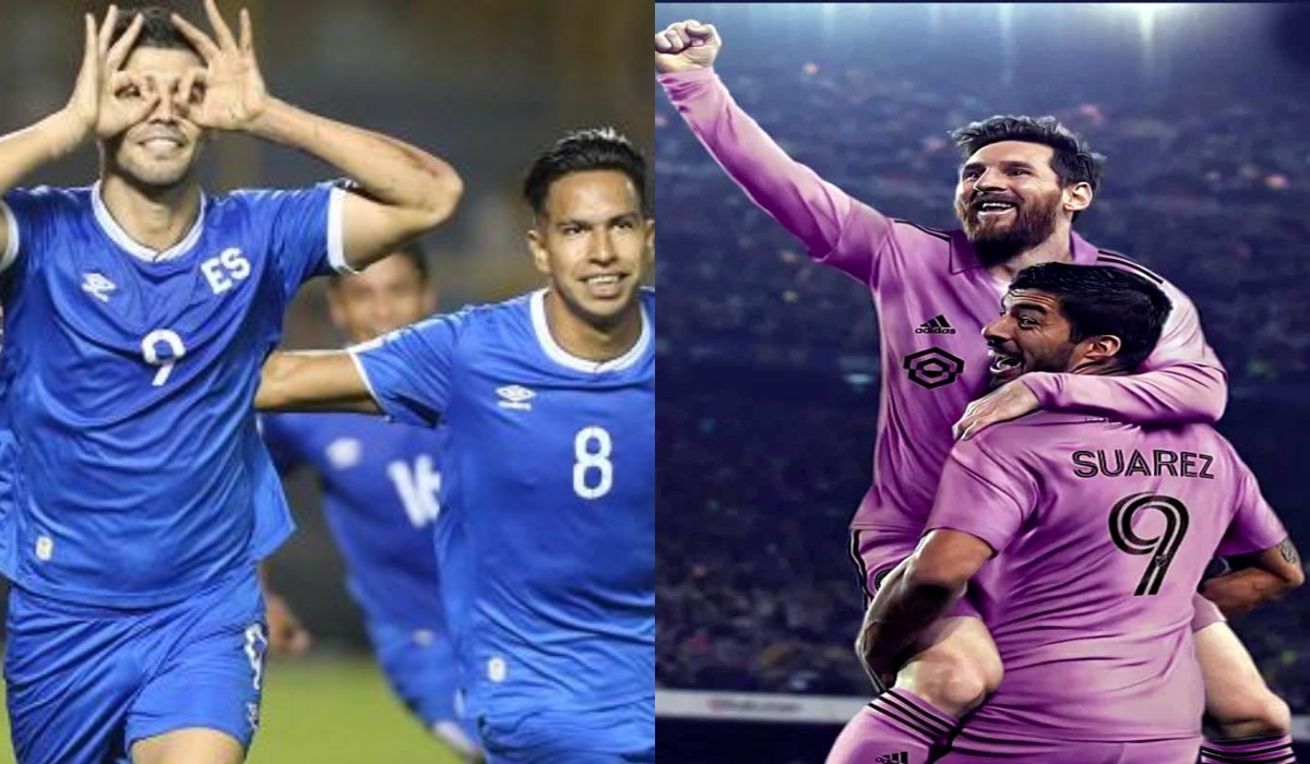 El Salvador vs. Inter Miami se enfrentan en un amistoso el viernes 19 de enero. (Foto: Composición).