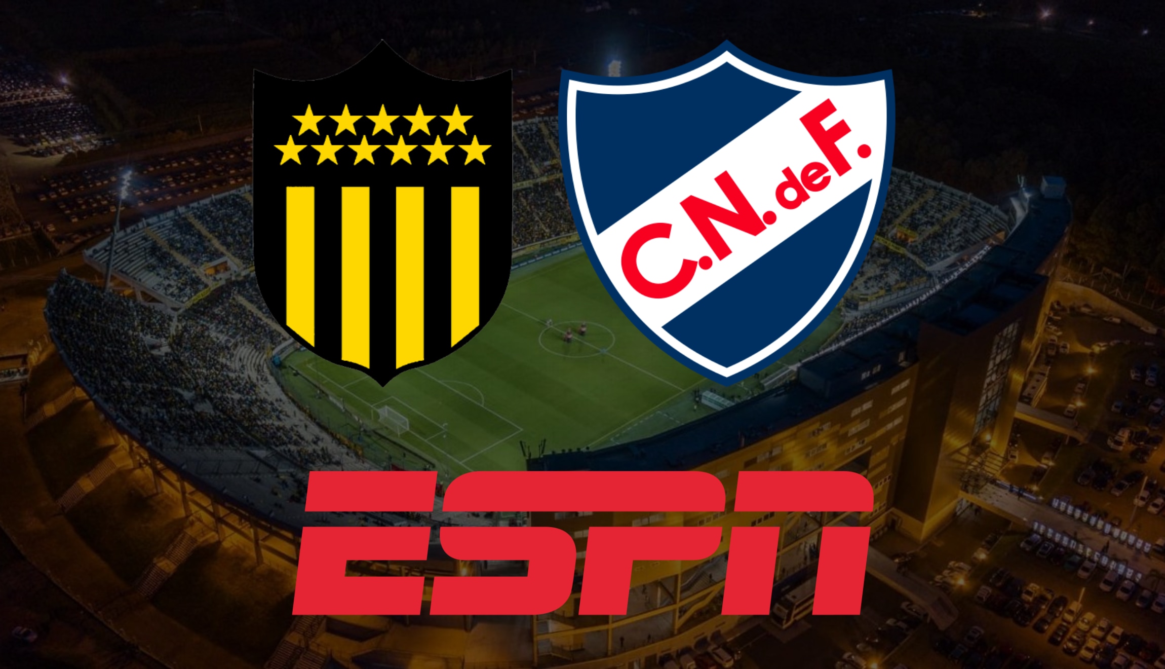 Señal de ESPN y Disney Plus para ver la transmisión de Peñarol vs. Nacional en vivo y en directo, por el Superclásico del fútbol uruguayo, este 30 de agosto 2026. (Foto: Imagen creada por Depor)