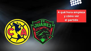¿A qué hora se transmitió y dónde se vio América vs. Juárez?