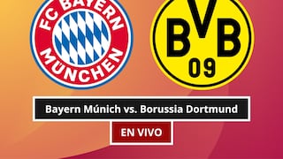 ¿En qué canal transmiten Bayern Múnich vs. Borussia Dortmund por la Supercopa de Alemania 2026 en EE.UU. y México?