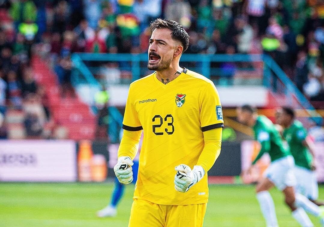 Guillermo Viscarra fue convocado para el repechaje mundialista. (Foto: Selección de Bolivia)