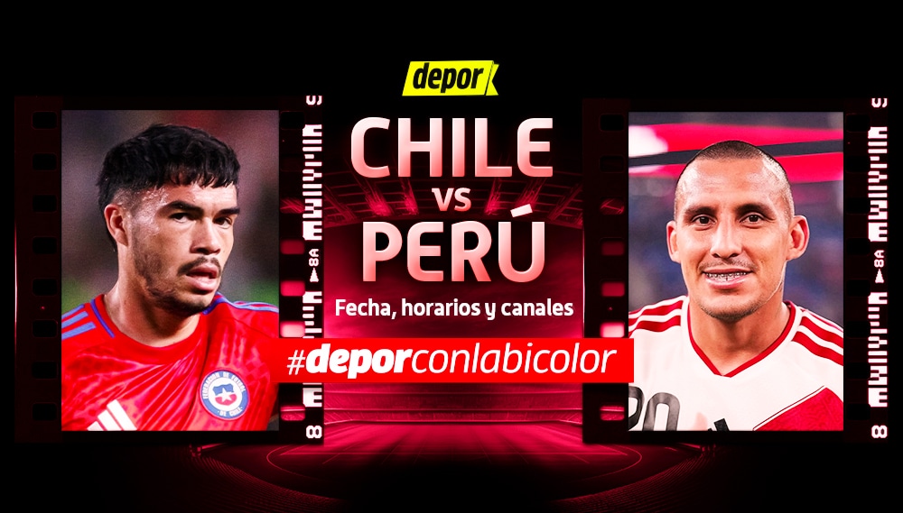 Perú vs. Chile se enfrentan en amistoso internacional. (Diseño: Christian Marlow / Depor)