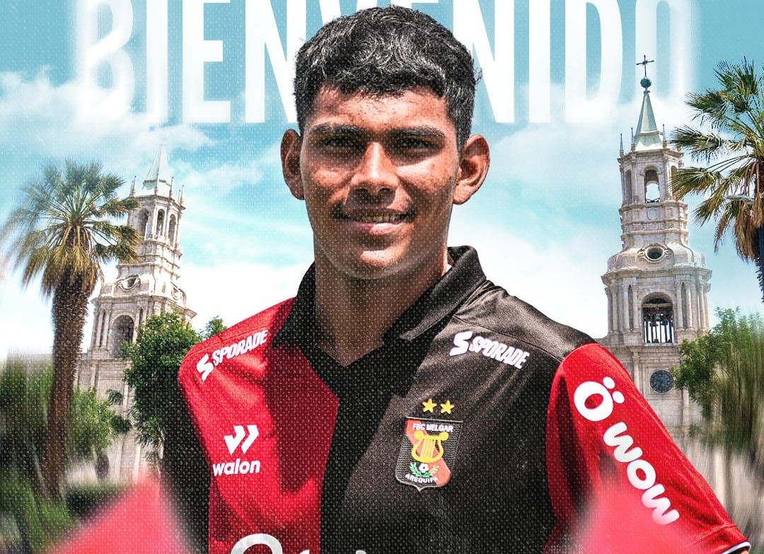 Jesús Alcántar como el nuevo refuerzo del FBC Melgar. Foto: FBC Melgar.