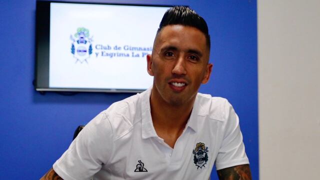 Qué refuerzo te trajiste, Diego: Lucas Barrios fue anunciado como nuevo jugador Gimnasia esta temporada