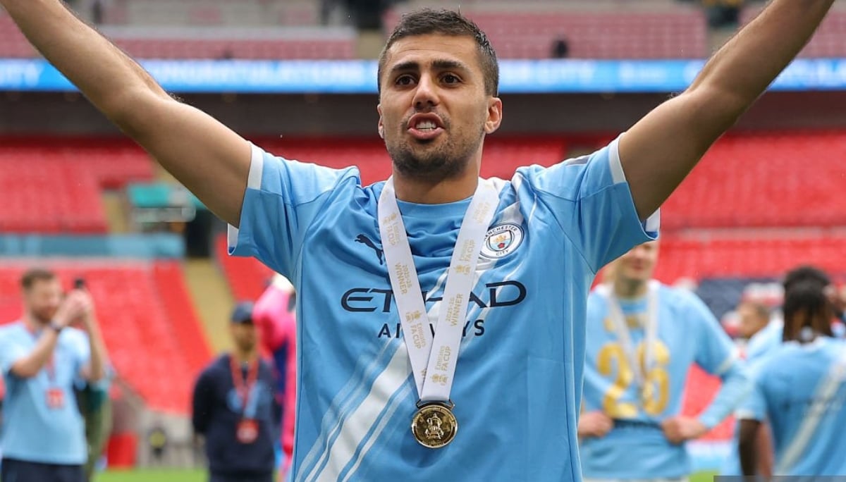 Rodri tiene contrato con el Manchester City hasta mediados del 2027. (Foto: Getty Images)