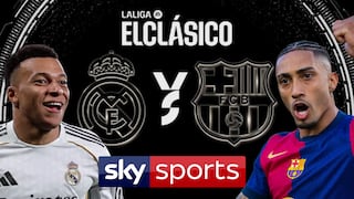 SKY Sports EN VIVO — dónde ver partido FC Barcelona vs. Real Madrid por Fútbol TV y SKY Plus HD Online en México